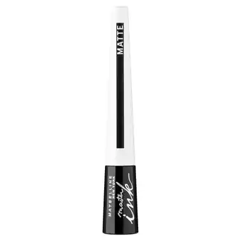 Sainsbury's Maybelline Master Ink Matte Liquid Eyeliner Black offer