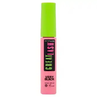 Sainsbury's Maybelline Great Lash Mascara Very Black offer