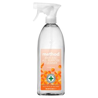 Sainsbury's Method Anti-Bac Multipurpose Cleaner Spray Orange Yuzu 828ml offer