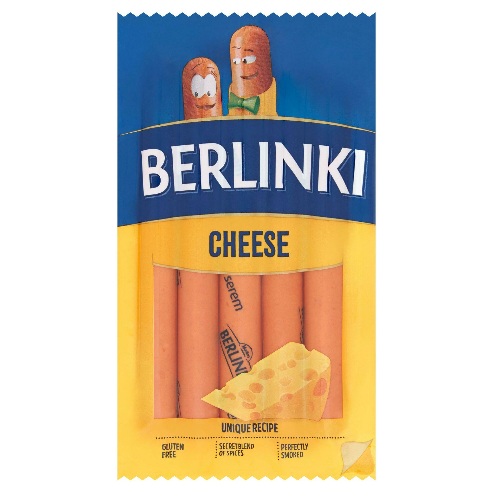 Morliny Berlinki Classic Cheese 250g offer at Sainsbury's
