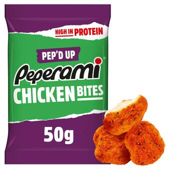 Sainsbury's Peperami Pep'd Up Chicken Bites 50g offer