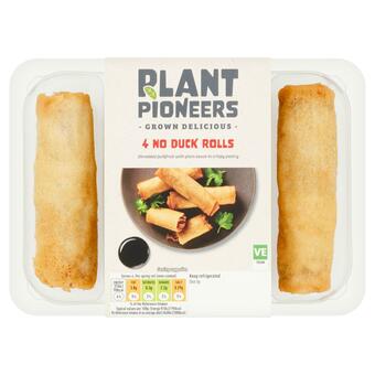 Sainsbury's Plant Pioneers No Duck Spring Roll 200g offer