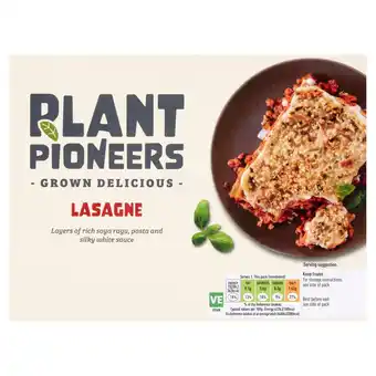 Sainsbury's Plant Pioneers Vegan Meat Free Lasagne 400g offer