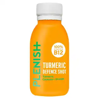 Sainsbury's Plenish B12 Blast Turmeric, Cayenne + Orange Juice Shot 60ml offer