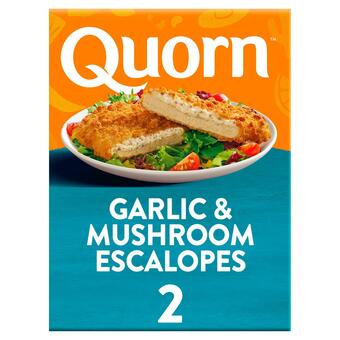 Sainsbury's Quorn Vegetarian Garlic & Mushroom Escalope x2 240g offer
