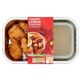 Sainsbury's Sainsbury's Crispy Lemon Chicken 350g (Serves 2) offer
