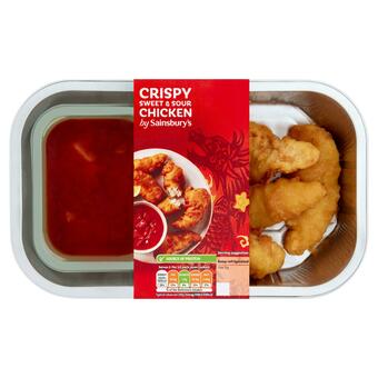 Sainsbury's Sainsbury's Crispy Sweet & Sour Chicken 350g (Serves 2) offer