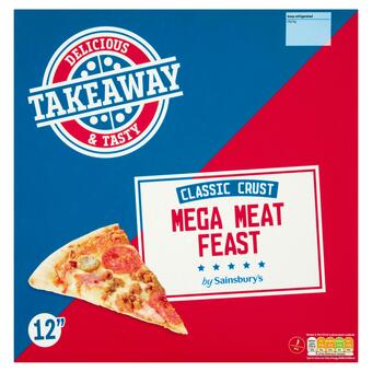 Sainsbury's Sainsbury's Classic Crust Meat Feast Pizza 529g offer
