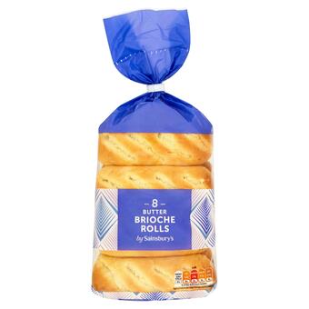 Sainsbury's Sainsbury's Butter Brioche Roll x8 offer