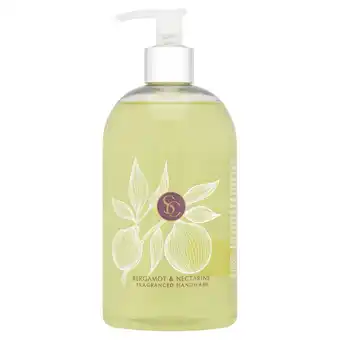 Sainsbury's Sainsbury's Collection Handwash, Bergamot & Nectarine 500ml offer