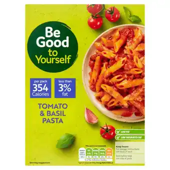 Sainsbury's Sainsbury's Be Good to Yourself Tomato & Basil Pasta 350g (Meal for 1) offer