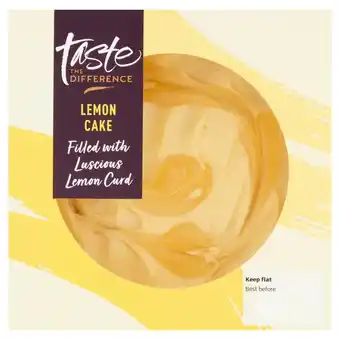 Sainsbury's Sainsbury's Lemon Cake, Taste the Difference 440g offer