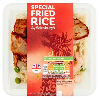 Sainsbury's Sainsbury's Special Fried Rice 400g (Serves 2) offer