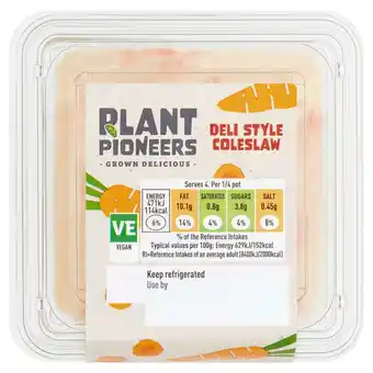 Sainsbury's Sainsbury's Rich Vegan Deli-Style Coleslaw 300g offer