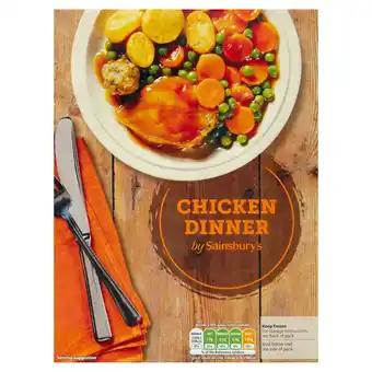 Sainsbury's Sainsbury's Roast Chicken Dinner 400g (Meal for 1) offer