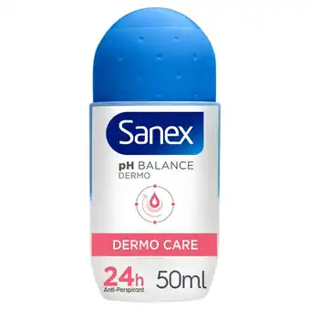Sainsbury's Sanex Dermo Care Roll On Deodorant 50ml offer