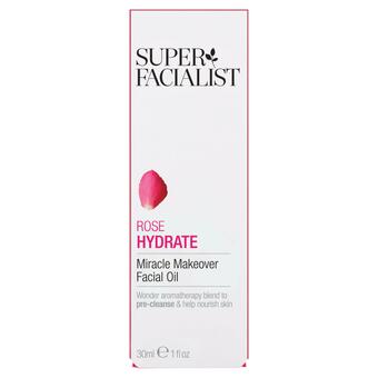 Sainsbury's Super Facialist Rose Hydrate Miracle Makeover Facial Oil 30ml offer