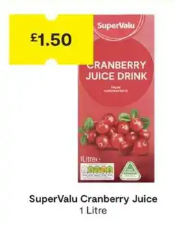 SuperValu SuperValu Cranberry Juice offer
