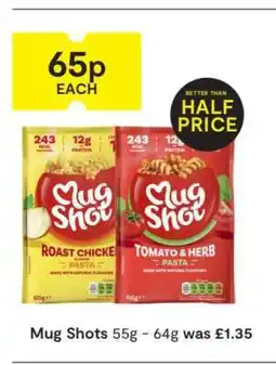 SuperValu Mug Shots 55g - 64g offer