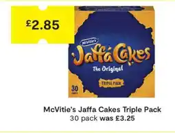 SuperValu McVitie's Jaffa Cakes Triple Pack offer