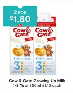 SuperValu Cow & Gate Growing Up Milk 1-2 Year offer