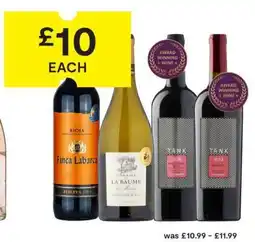 SuperValu Finca Labarca Reserva 2019, Domaine La Baume Sauvignon Blanc, Tank No.26, Tank No.32 offer