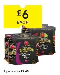 SuperValu Kopparberg Premium Cider 4 Pack offer