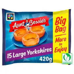 Iceland Aunt Bessie's 15 Proper Good Large Yorkshires 420g offer