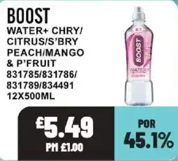 Bestway Boost water+ cherry offer