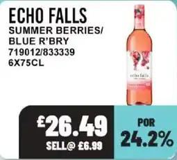 Bestway Echo Falls summer berries offer