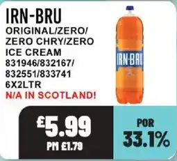 Bestway Irn-bru ice cream offer
