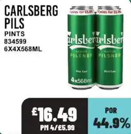 Bestway Carlsberg pils offer