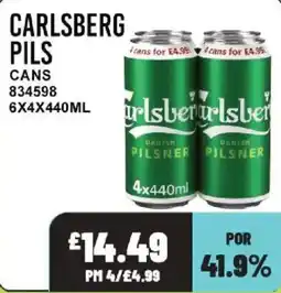Bestway Carlsberg pils offer