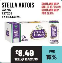 Bestway Stella artois cans offer