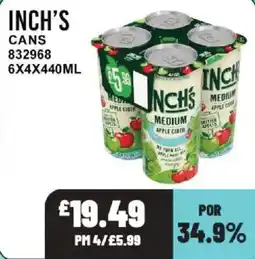 Bestway Inch's medium apple cider offer