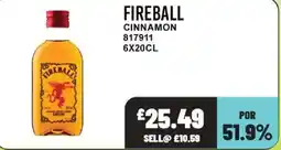Bestway Fireball cinnamon offer