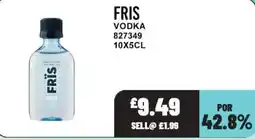 Bestway Fris vodka offer