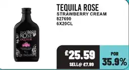 Bestway Tequila Rose strawberry cream liqueur offer