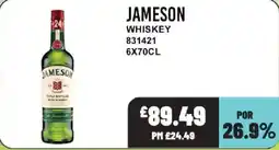 Bestway Jameson whiskey offer