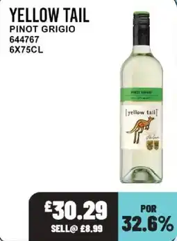 Bestway Yellow tail pinot grigio offer