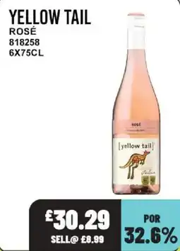 Bestway Yellow tail rosé offer