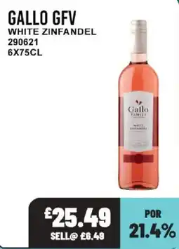 Bestway Gallo white zinfandel offer