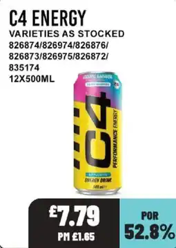 Bestway C4 energy offer