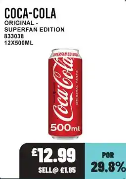 Bestway Coca-cola original superfan edition offer