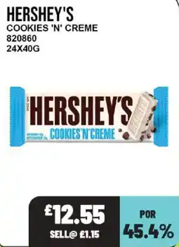 Bestway Hershey's cookies 'n' creme offer