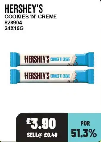 Bestway Hershey's cookies 'n' creme offer