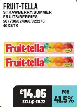 Bestway Fruit-tella strawberries/summer fruits/berry offer