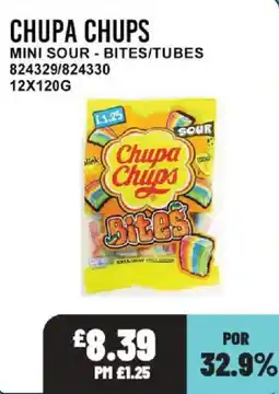 Bestway Chupa Chups mini sour bites/tubes offer
