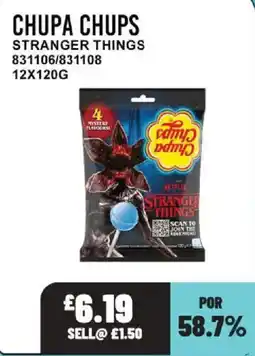 Bestway Chupa Chups Stranger Things offer