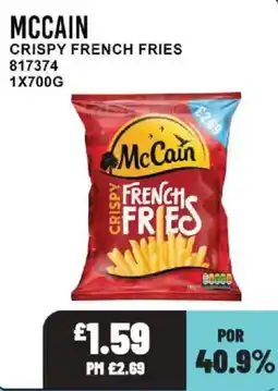 Bestway McCain crispy french fries offer